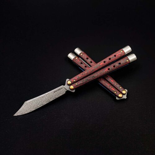 Benchmade 99-241 Necron Lava Flow Red