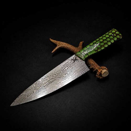 Damastküchenmesser Hornisse